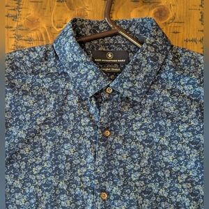 Hart Schaffner Marx L floral shirt